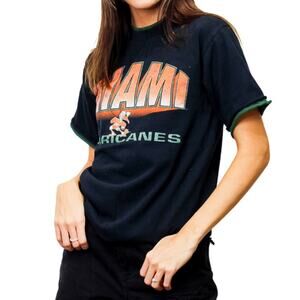 University of Miami Vintage Tee - M